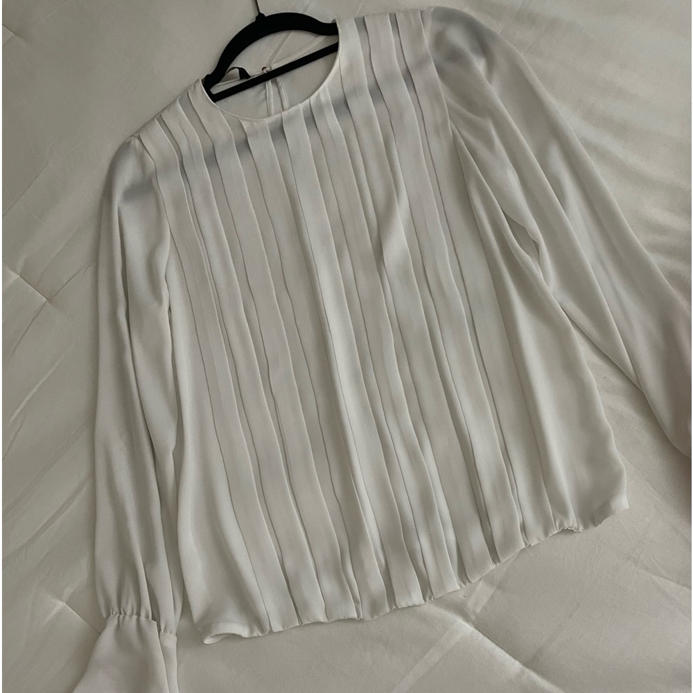 Zara White blouse